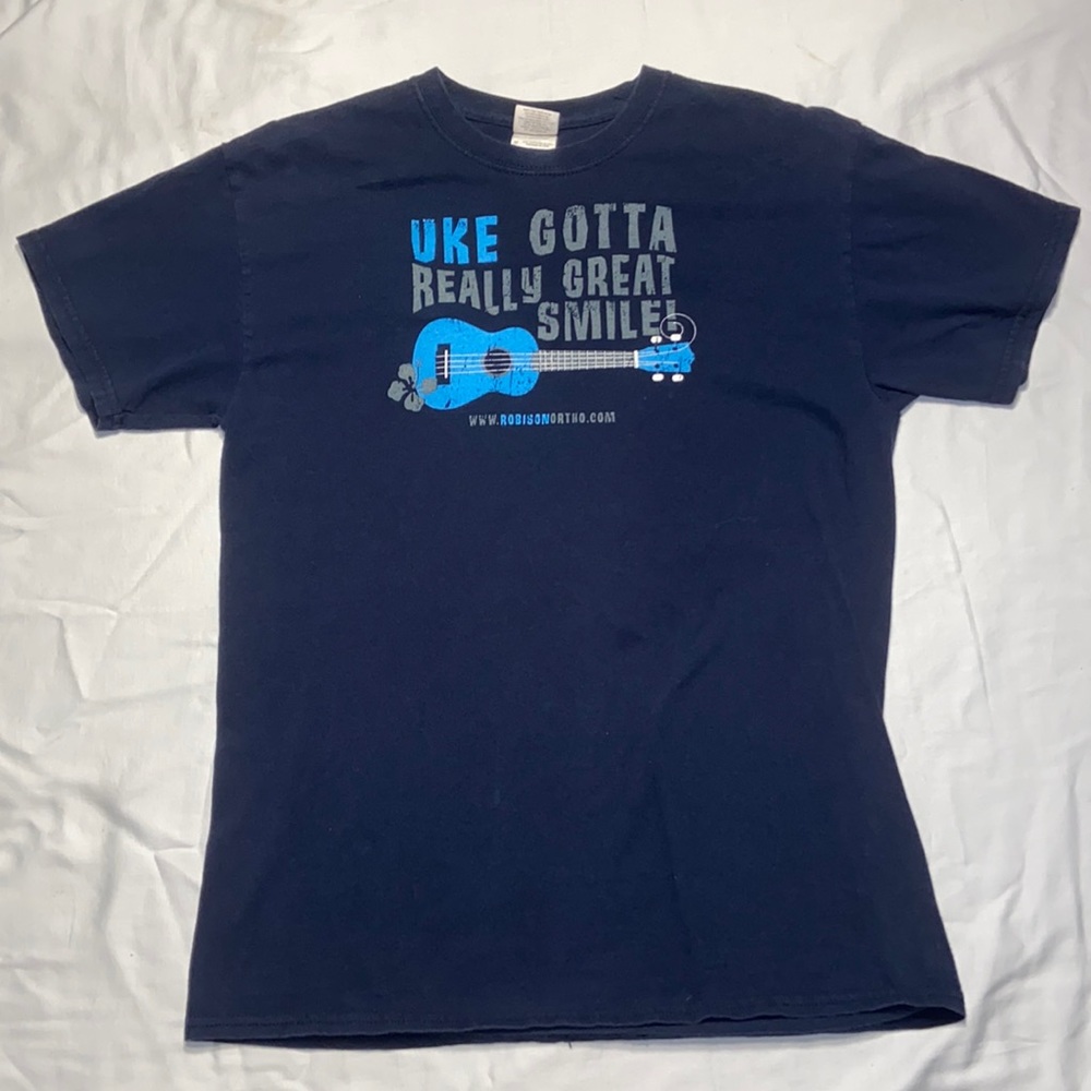 Uke gotta really great smile t-shirt